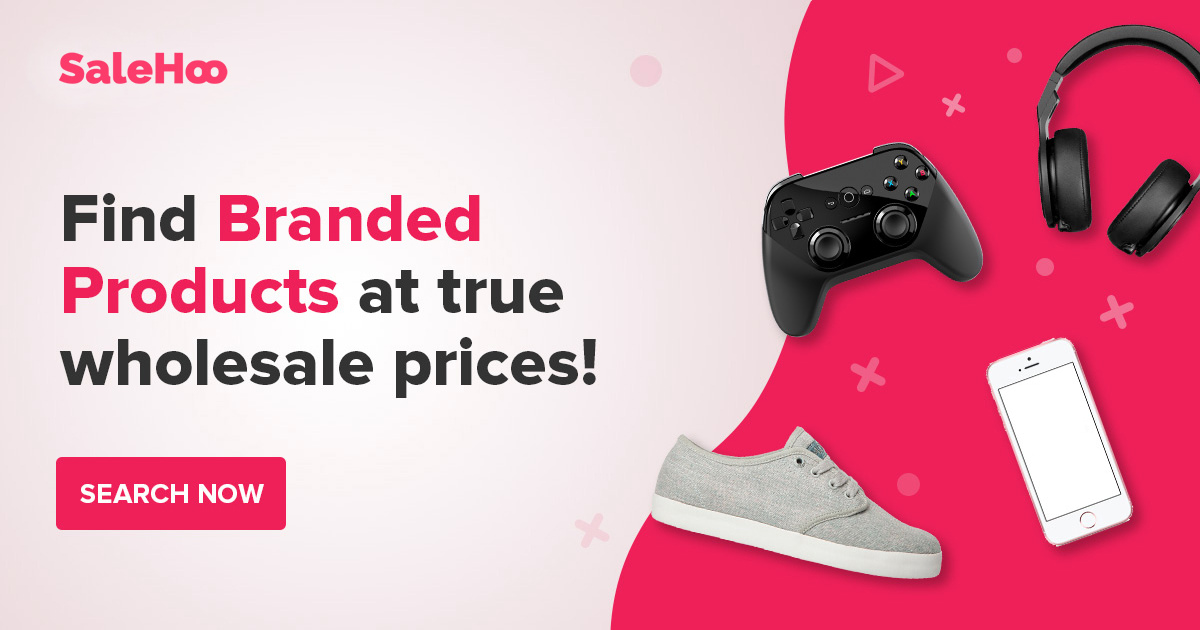 Find branded products at wholesale prices with SaleHoo