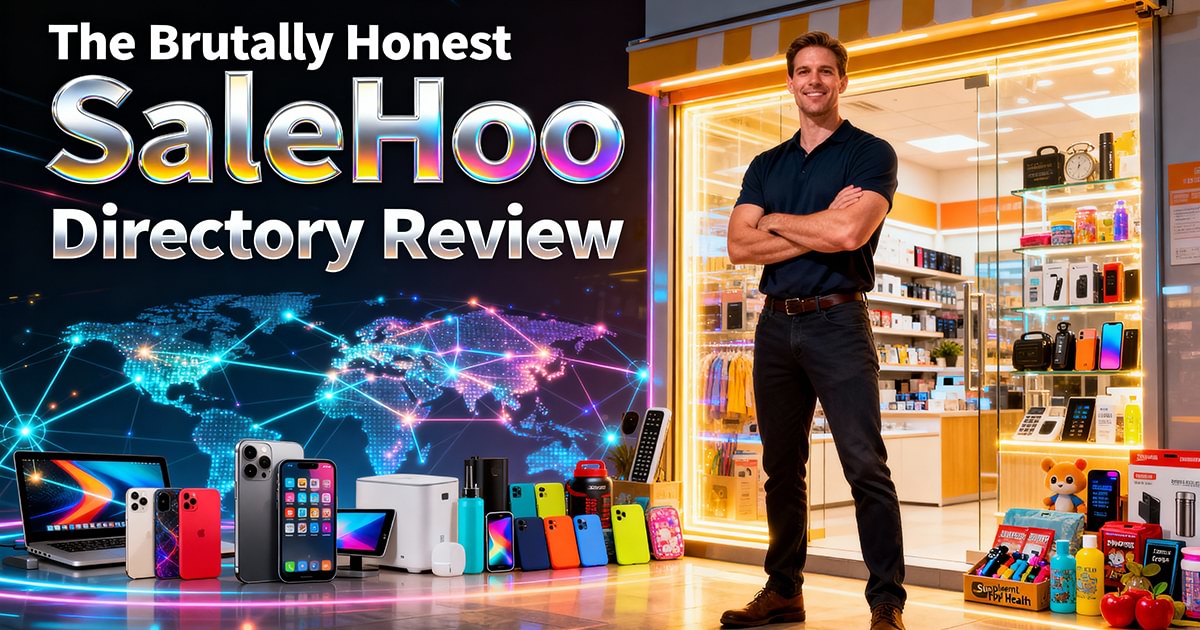 Brutally Honest SaleHoo directory review for wholesale and dropshipping business