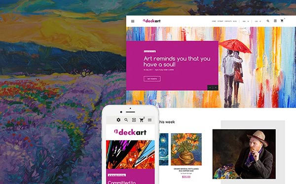 DeckArt Responsive PrestaShop Theme