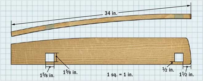 Wood Arm Profile