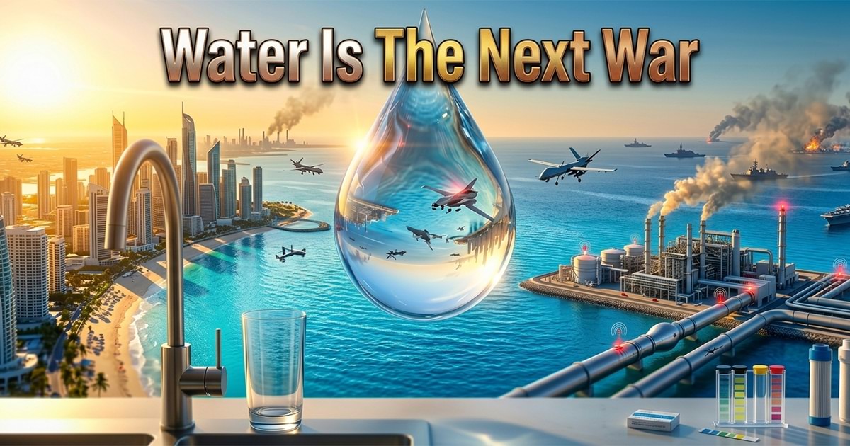 War threatens global water supply - Are you prepared?
