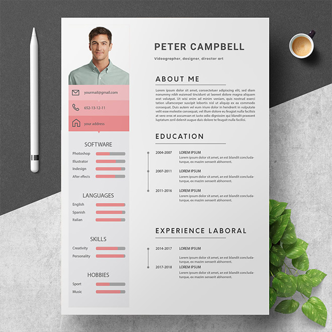 Peter Resume Template