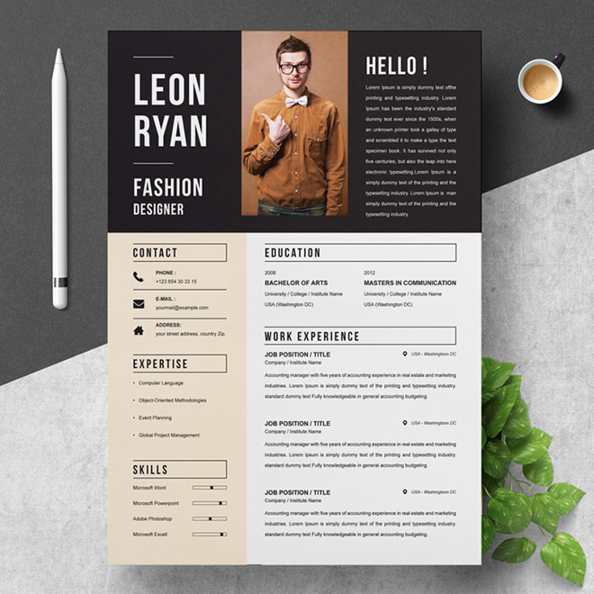 Leo Resume Template