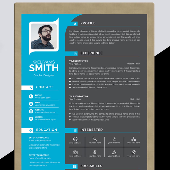 Modern Professional Resume Template